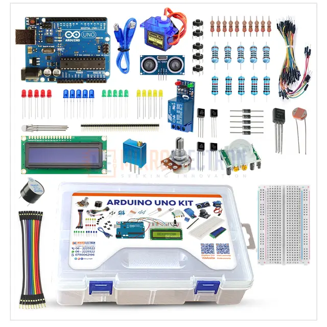 Arduino Uno Kit - حقيبة أردوينو أونو متكاملة