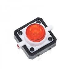 Red Tactile Push Button Switch - كبسة ضغط حمراء Tactile Switch