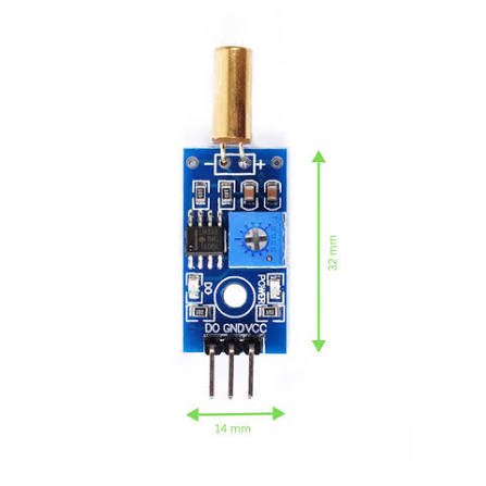 SW520D tilt sensor module switch microcontroller - حساس ميلان واهتزاز SW520D