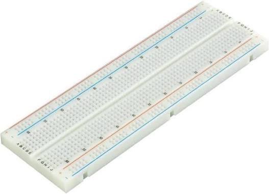 Breadboard 830 tie-point Solderless Prototype board - لوح تجارب بريد بورد 830 نقطة