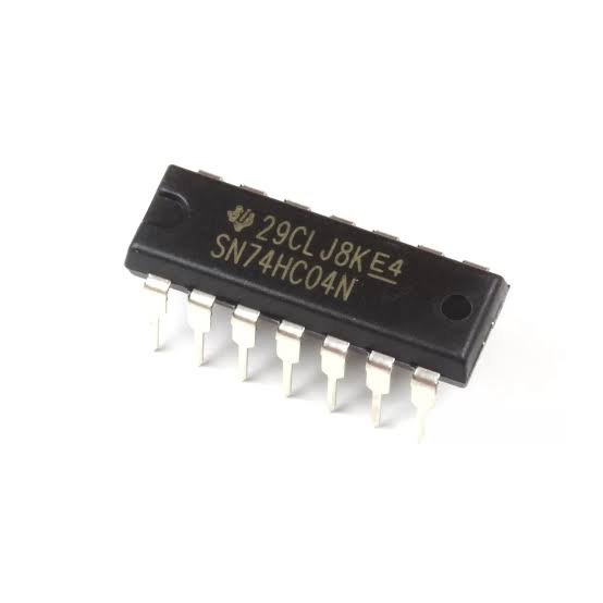 74HC04 DIP NOT Gate Inverter - بوابات منطقية IC 74HC04