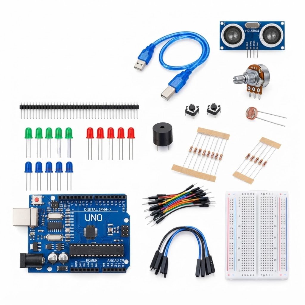 Arduino Uno Basic kit - حقيبة أردوينو أونو أساسية