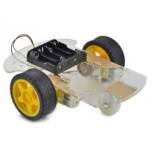 2WD Smart Motor Robot Car - شاسيه سيارة روبوت ذكية بعجلتين