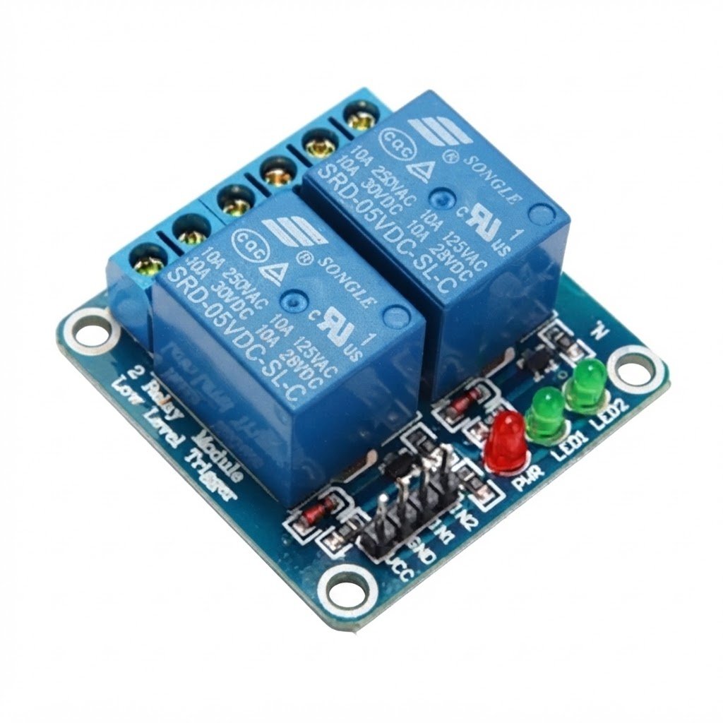 موديول ريلاي Relay Module - اختر الجهد والقنوات