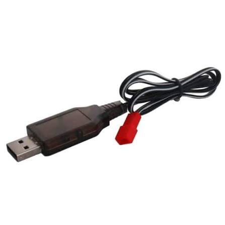 USB Charging Cable For 3.7V Li-Po Battery JST connector - كابل شحن بطارية ليثيوم بورت JST
