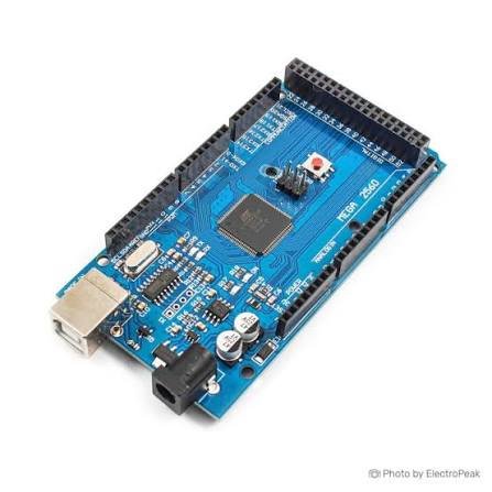 Arduino Mega 2560 with CH340 Chip - لوحة أردوينو ميجا 2560 بشريحة CH340