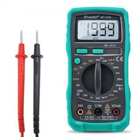 Digital Multimeter PRO'SKIT MT-1210 - جهاز قياس متعدد بروكسيت MT-1210