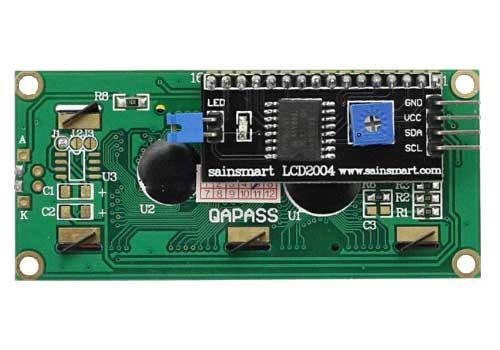 LCD16X2 with I2C - شاشة إل سي دي 16×2 مع مسبق I2C
