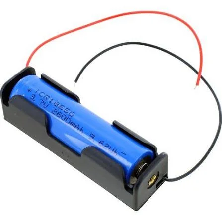 BATTERY HOLDER 1 X 18650 3.7v - حامل بطاريات 1×18650