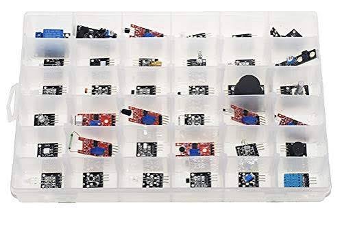 45 Kinds of Sensor Module Kit (Plastic Box) - حقيبة حساسات وموديولات 45 نوع
