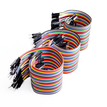 أسلاك توصيل جمبر Jumper Wires 40 سم - 40 سلك